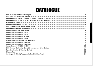 car roof tent factory