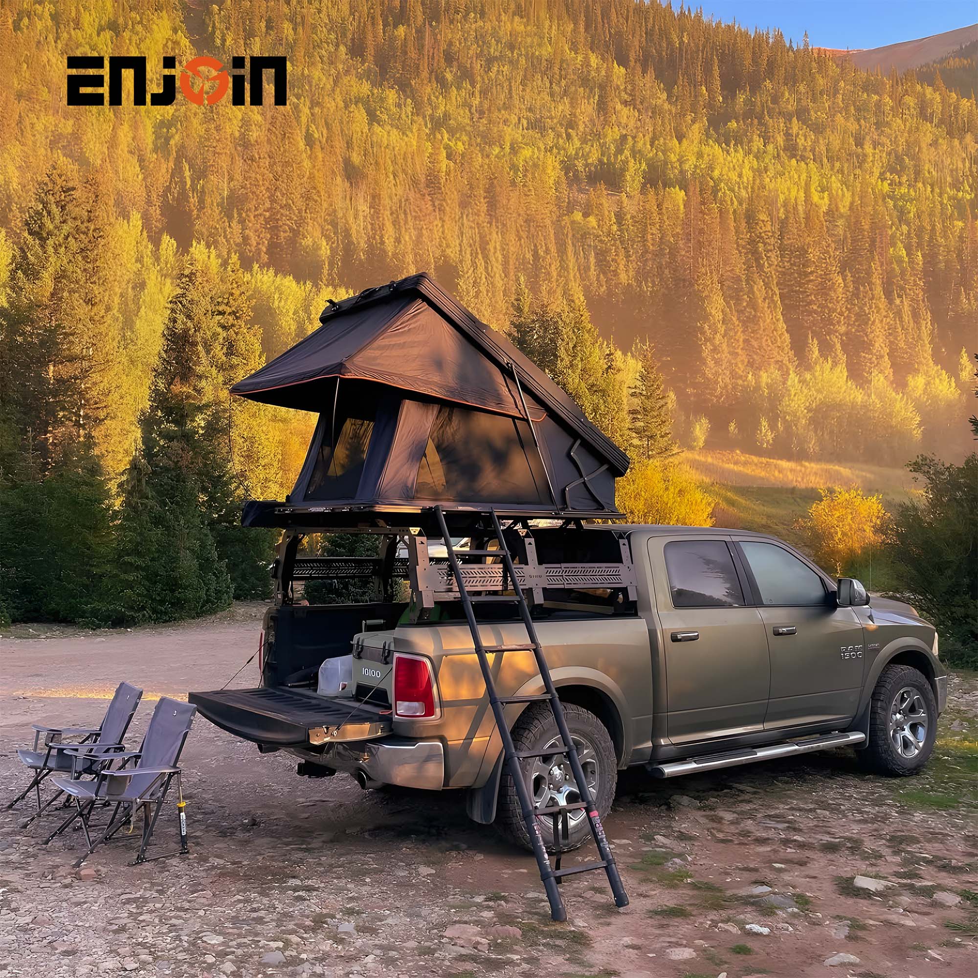 Aluminum Hard Shell Rooftop Tent 
