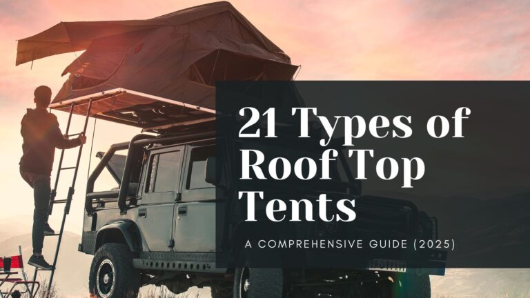 21 types of roof top tents