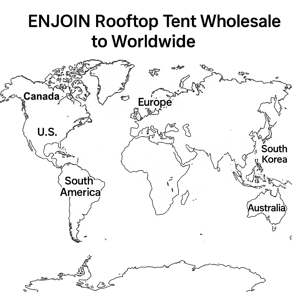 enjoln rooftop tent wholesaleto worldwide