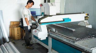 step 3 – cnc panel processing