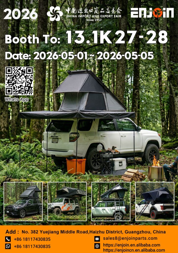 enjoin canton fair phase 3 rooftop tent wholesale