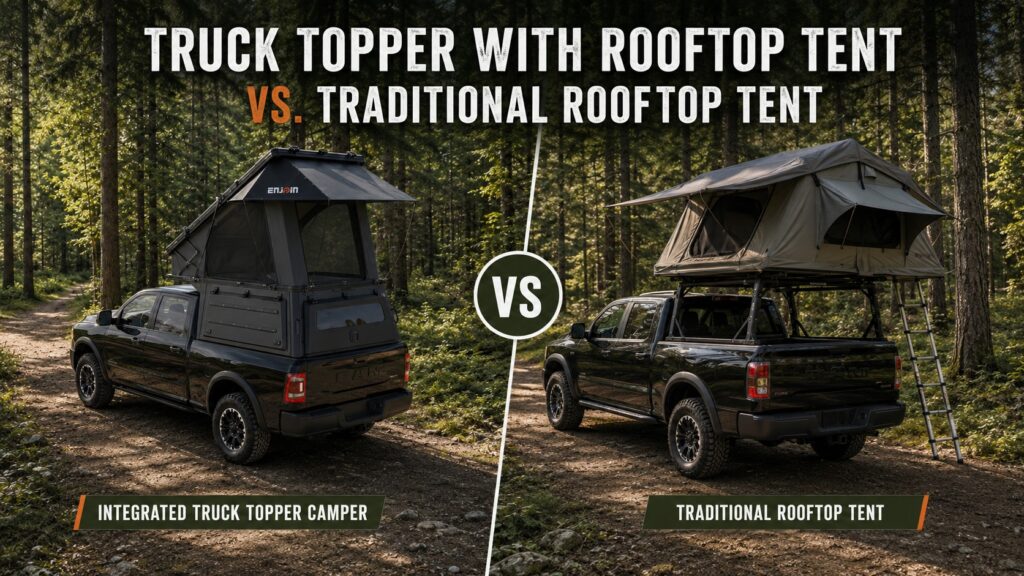 truck topper rooftop tent vs traditional rooftop tent